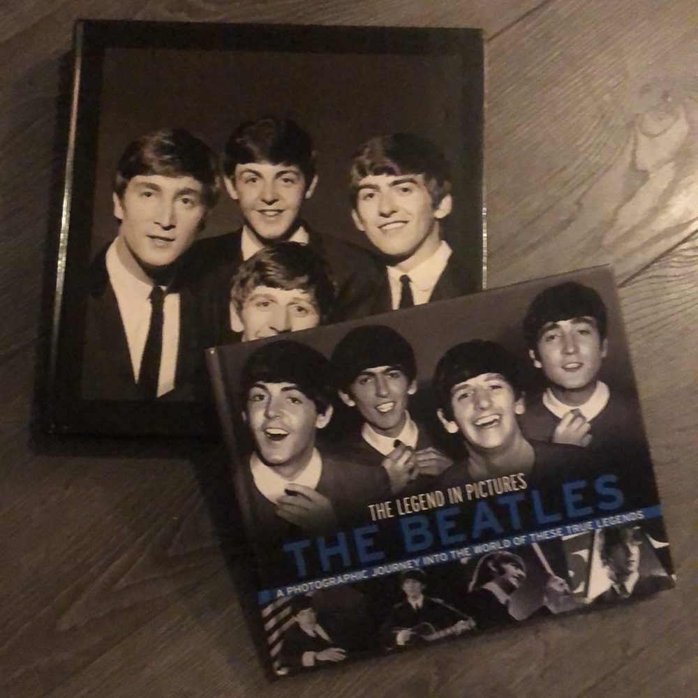 THE BEATLES The legend of pictures & images hard cover books